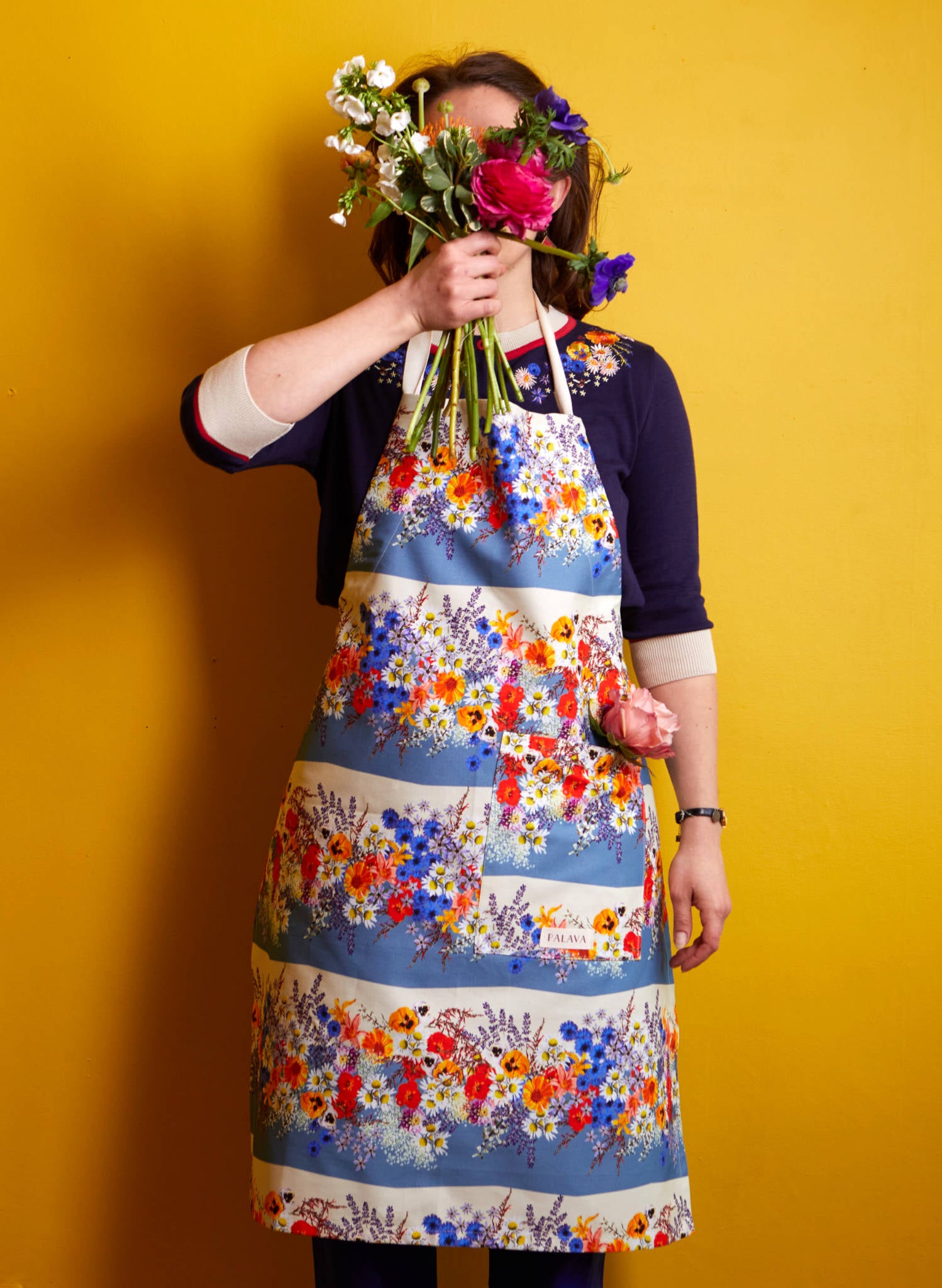 Apron - Edible Flowers
