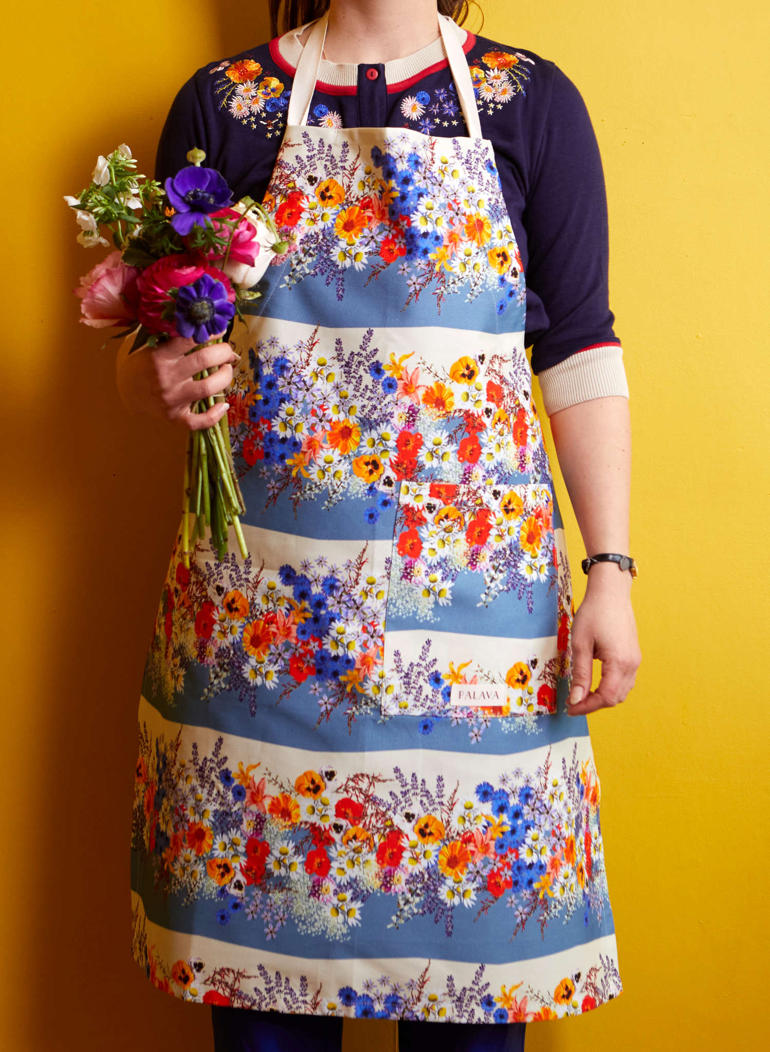 Apron - Edible Flowers