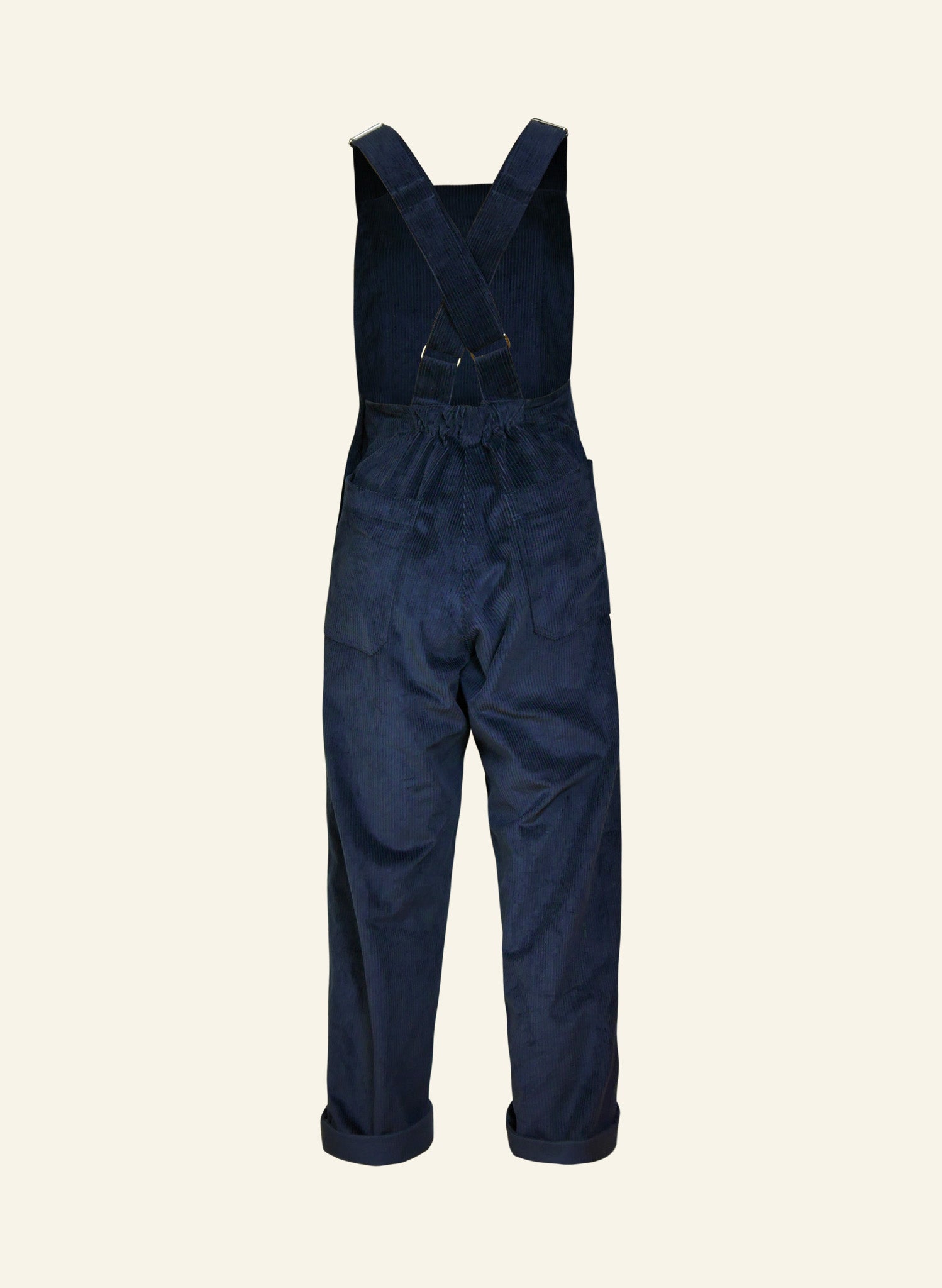 Bonnie Dungarees - Navy Corduroy