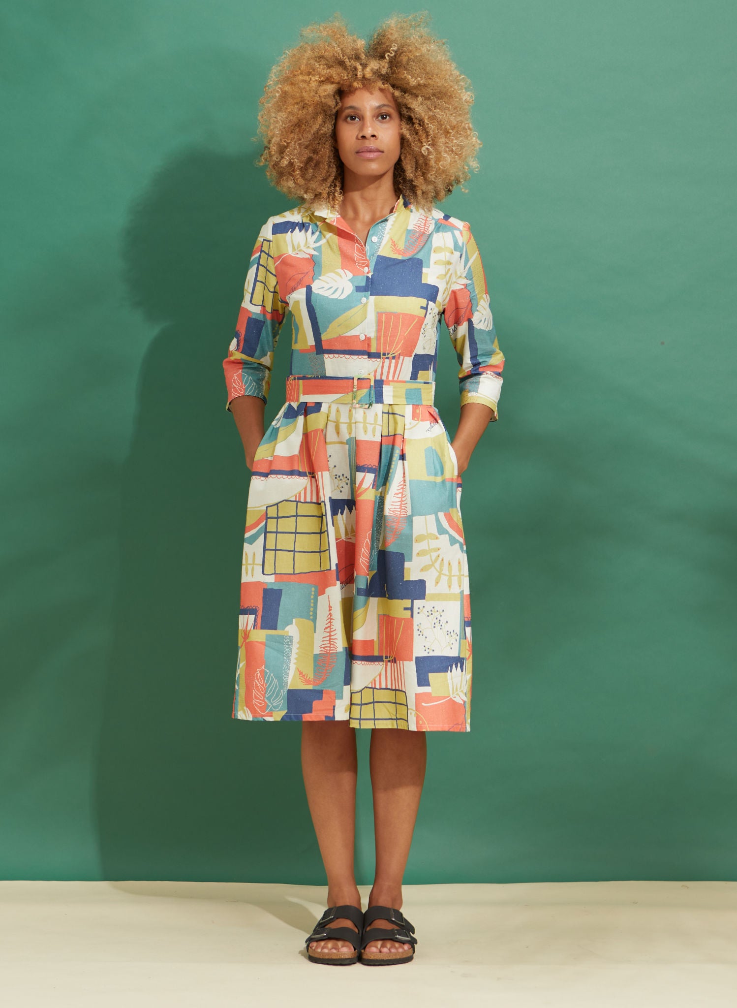 Cynthia Dress - Abstract