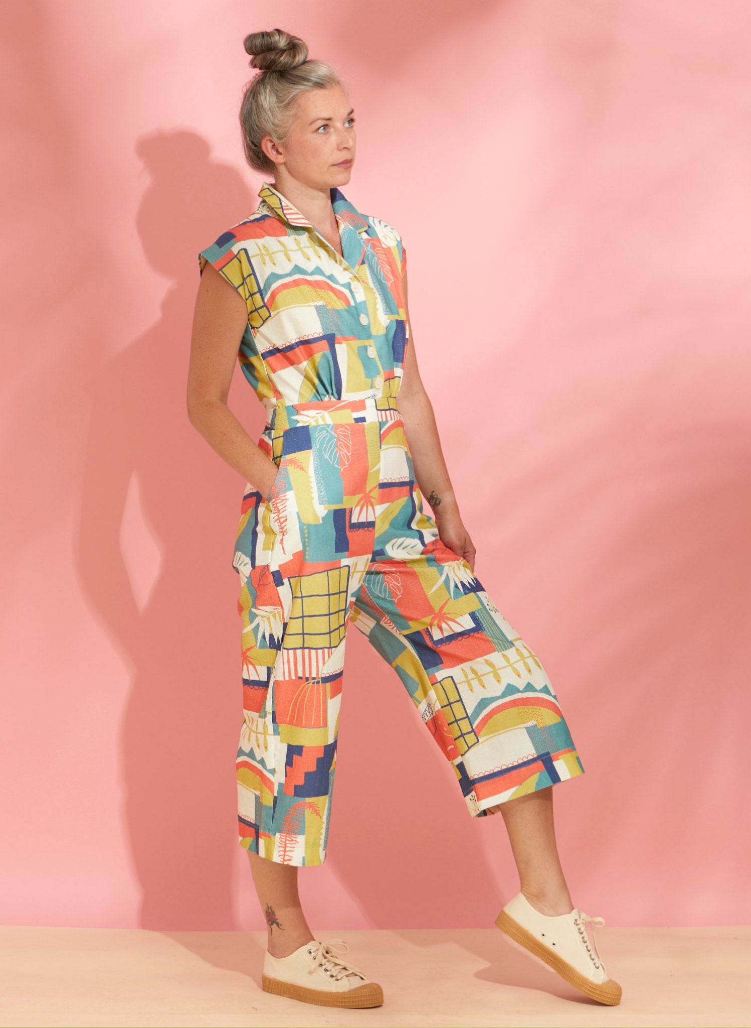 Francesca Jumpsuit - Abstract