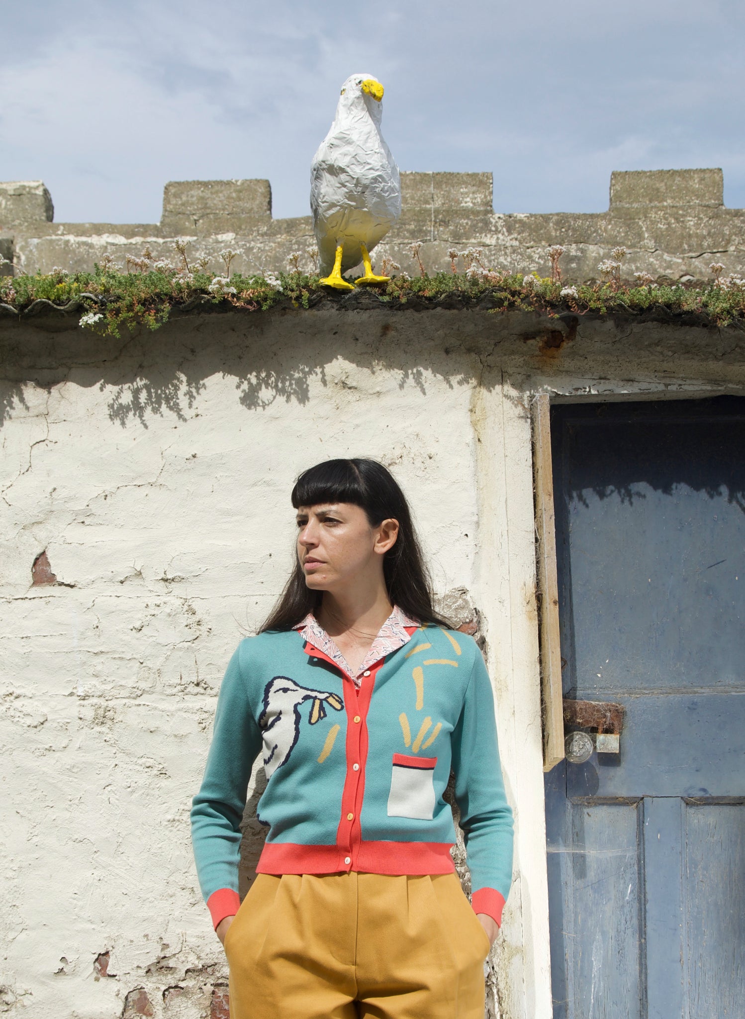 Vera Cardigan - Teal Chip Stealer