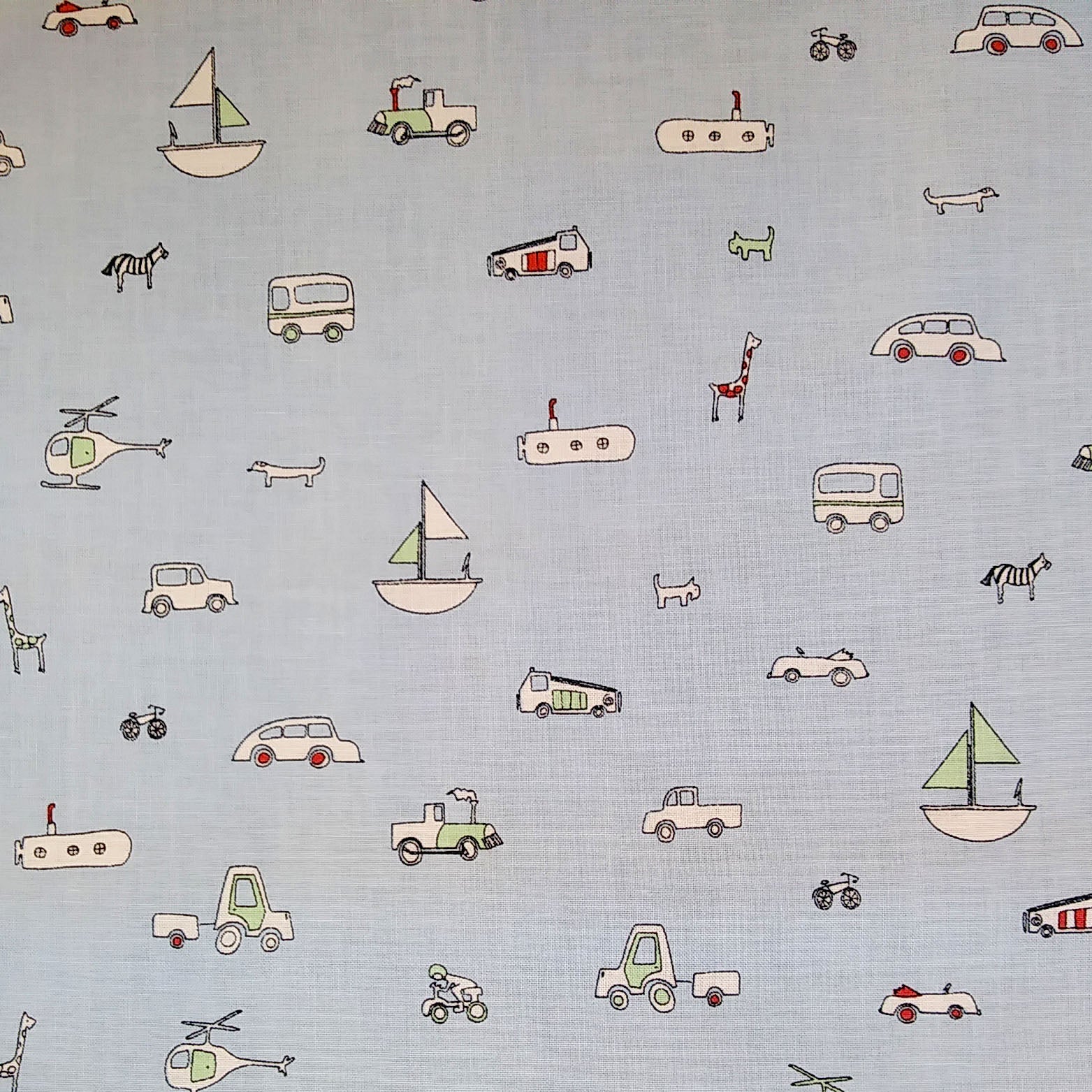 Beep Beep - Cotton - Fabric