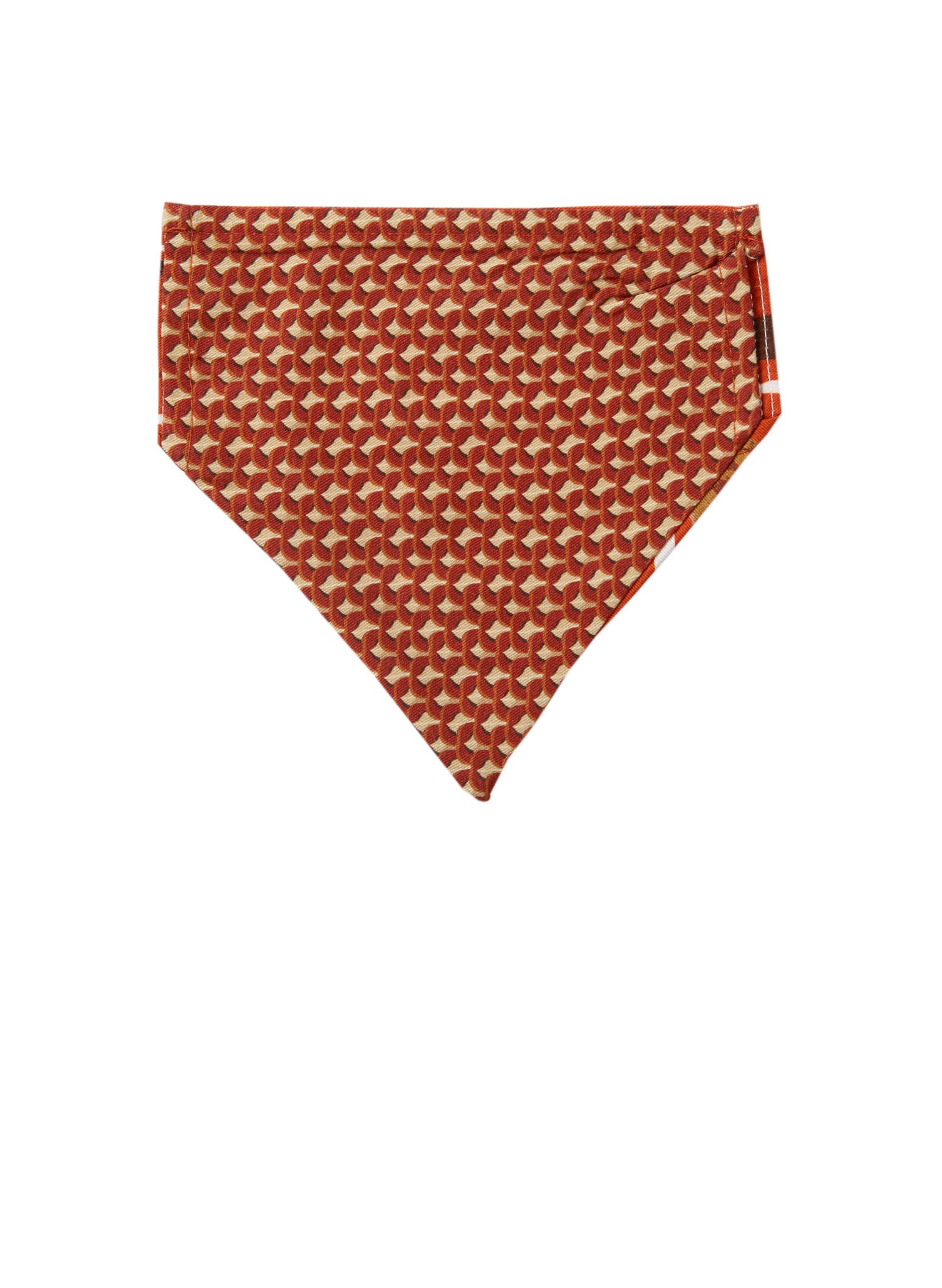 Dog Bandana - Rust Sausage Dog