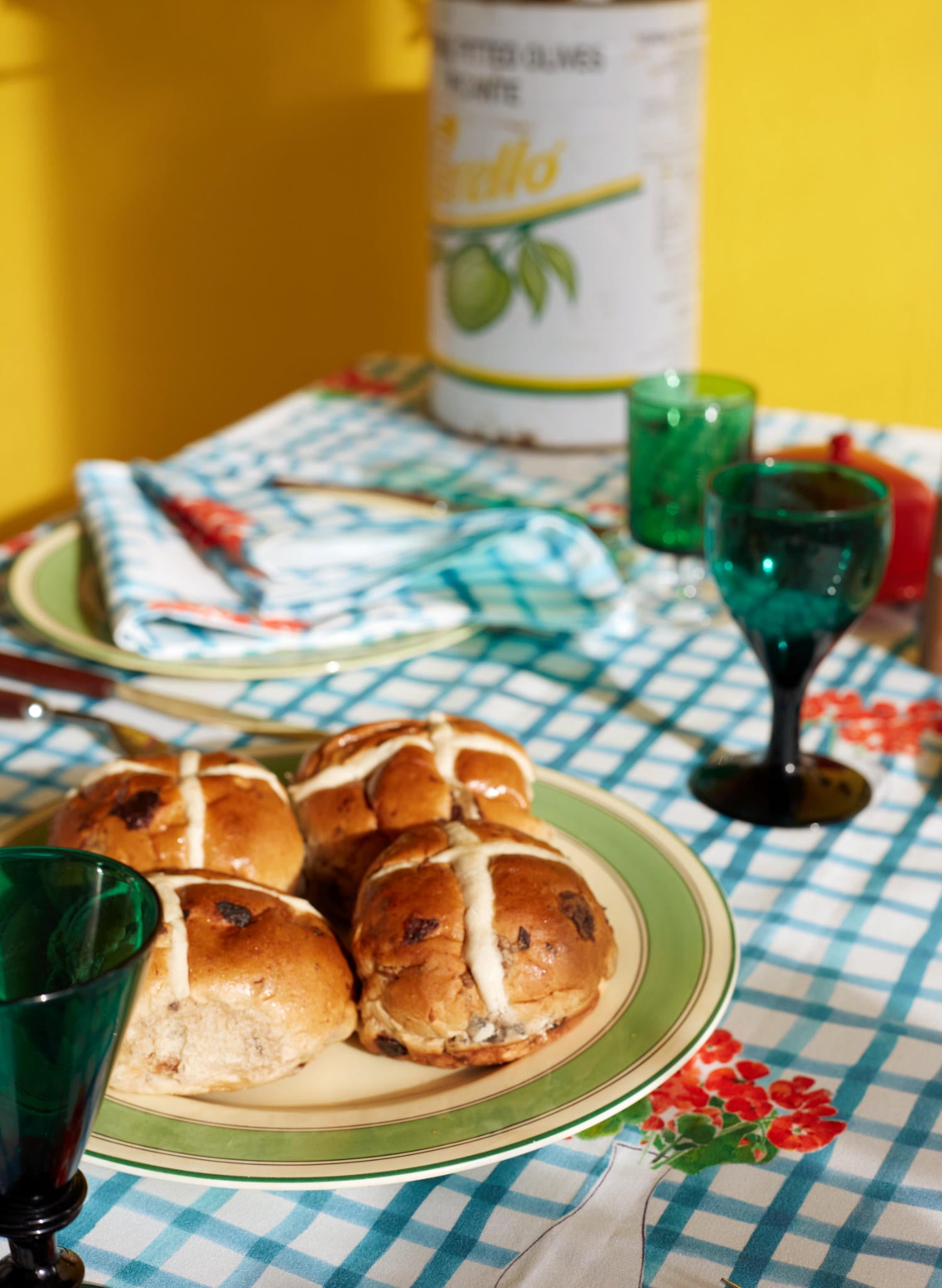 Table Cloth - Geraniums