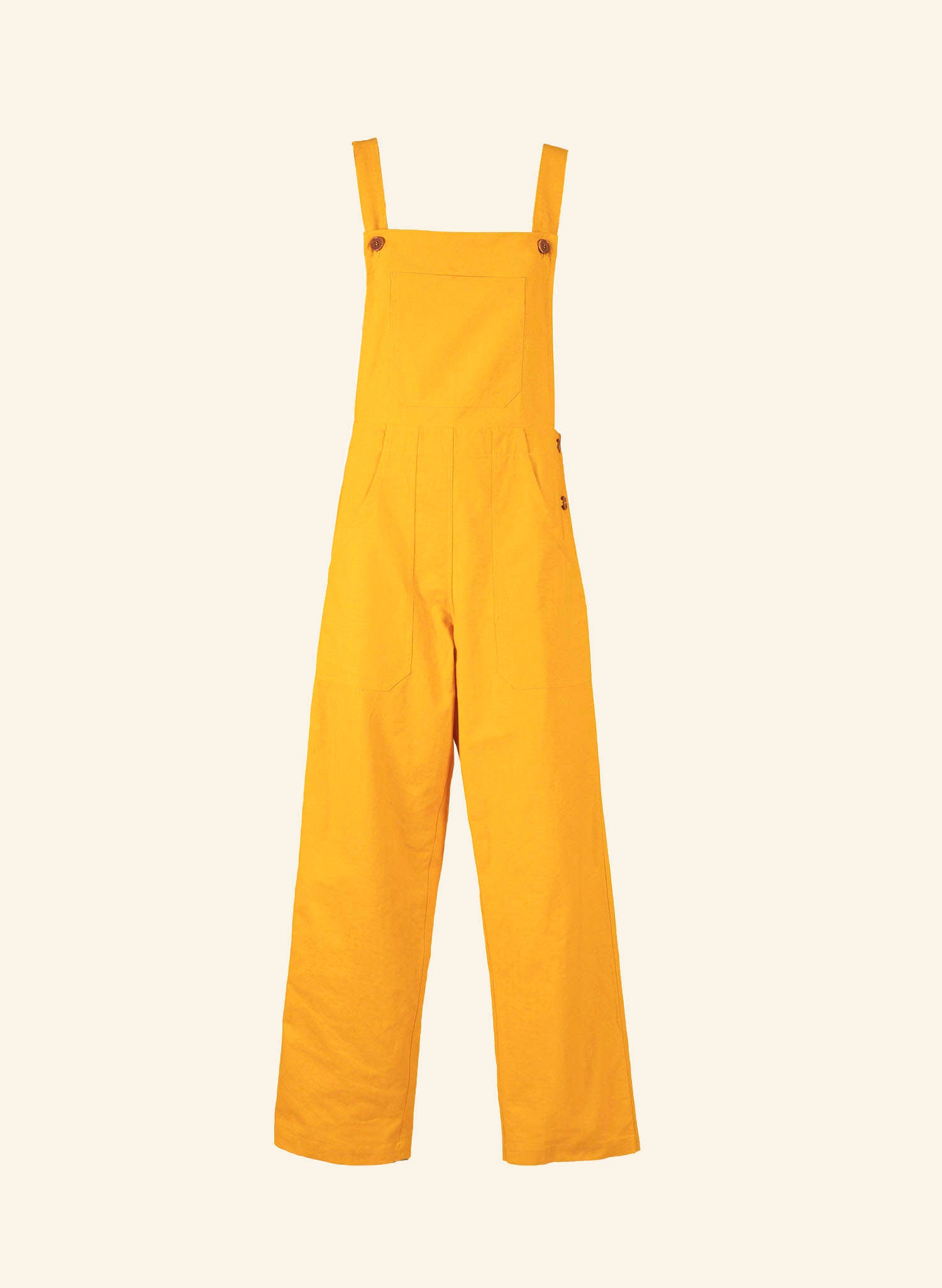 Bonnie Dungarees - Mustard Yellow