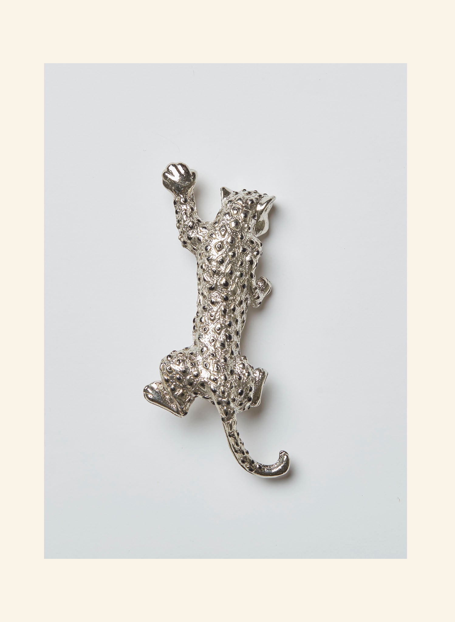 Vintage Palava - Silver Leopard Brooch