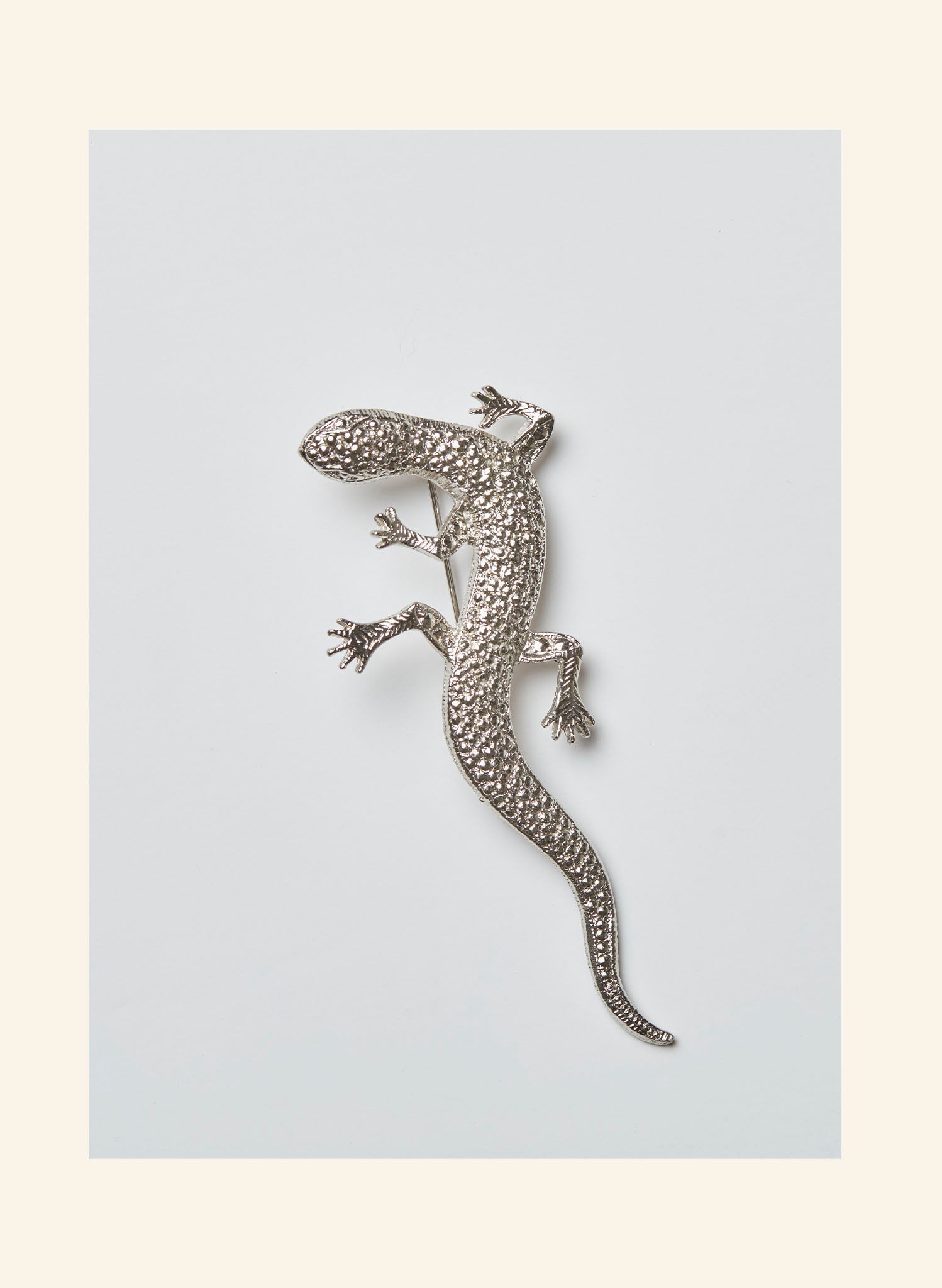 Vintage Palava - Silver Lizard Brooch