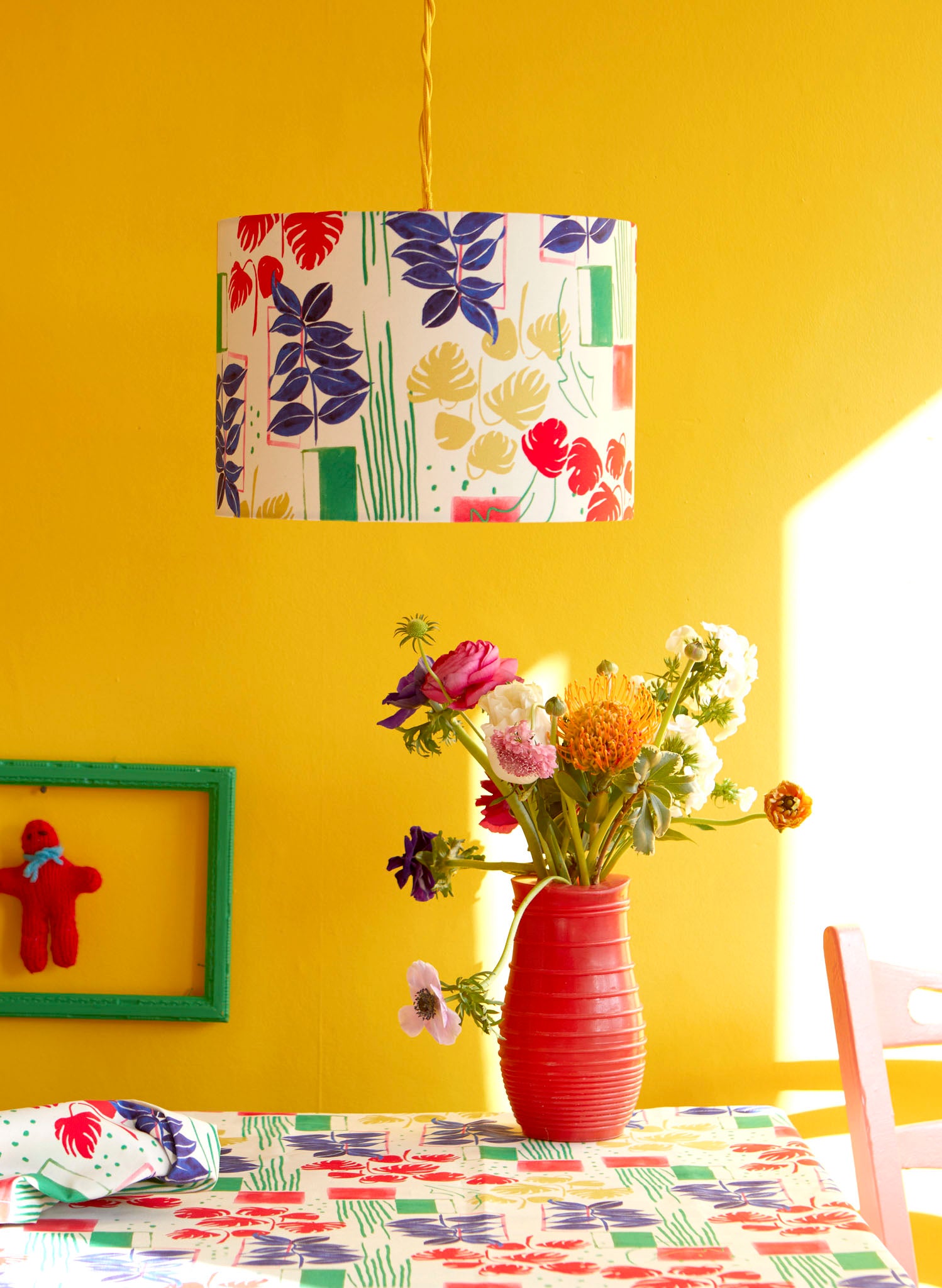 Drum Lampshade - Cacti