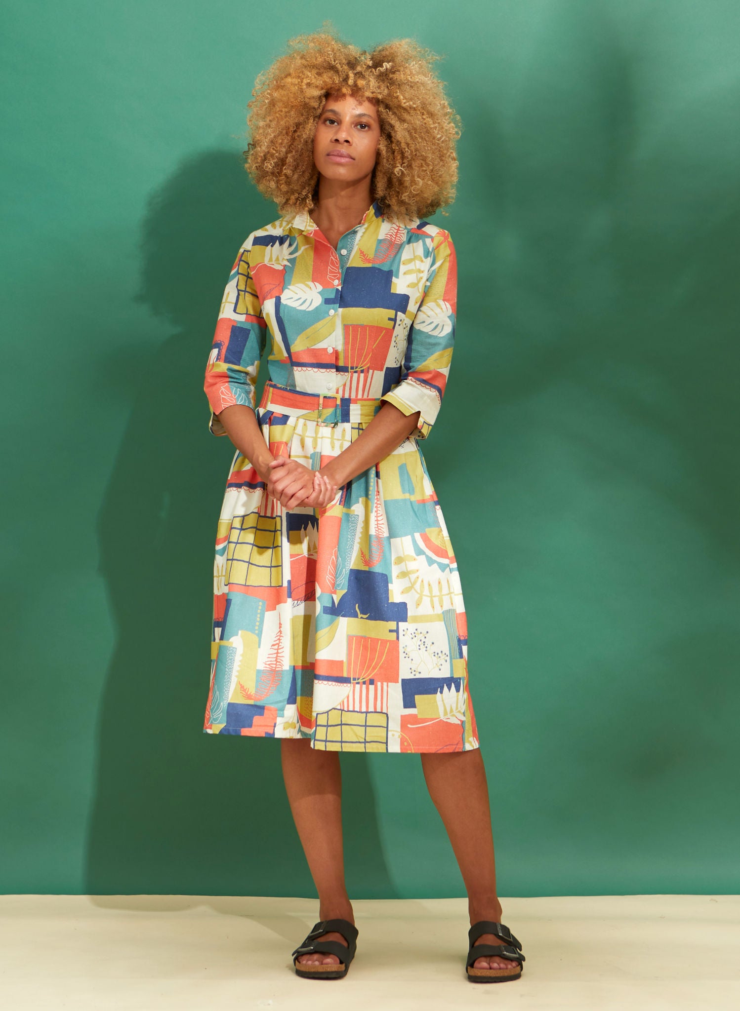 Cynthia Dress - Abstract