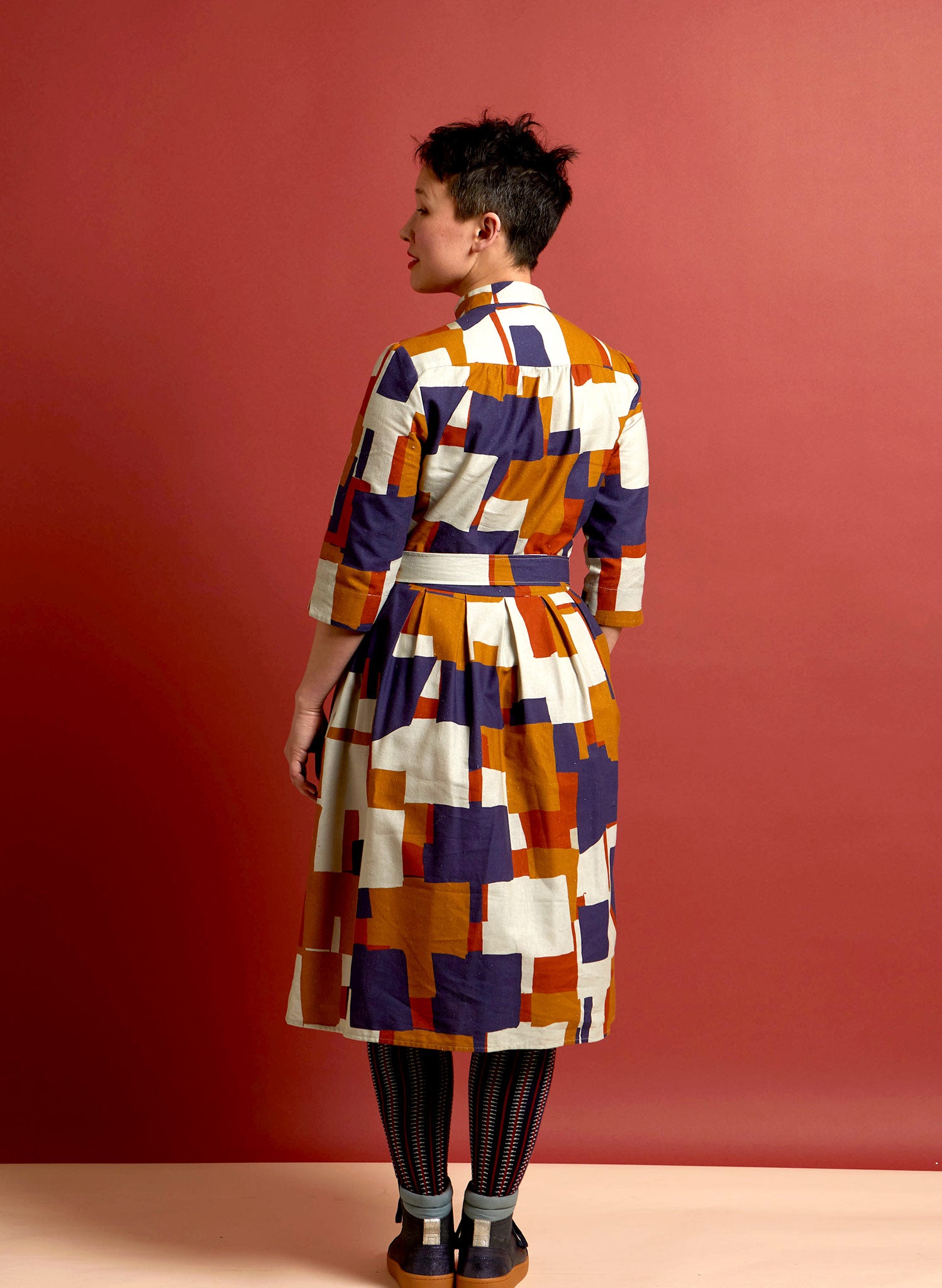 Cynthia - Boxes Dress