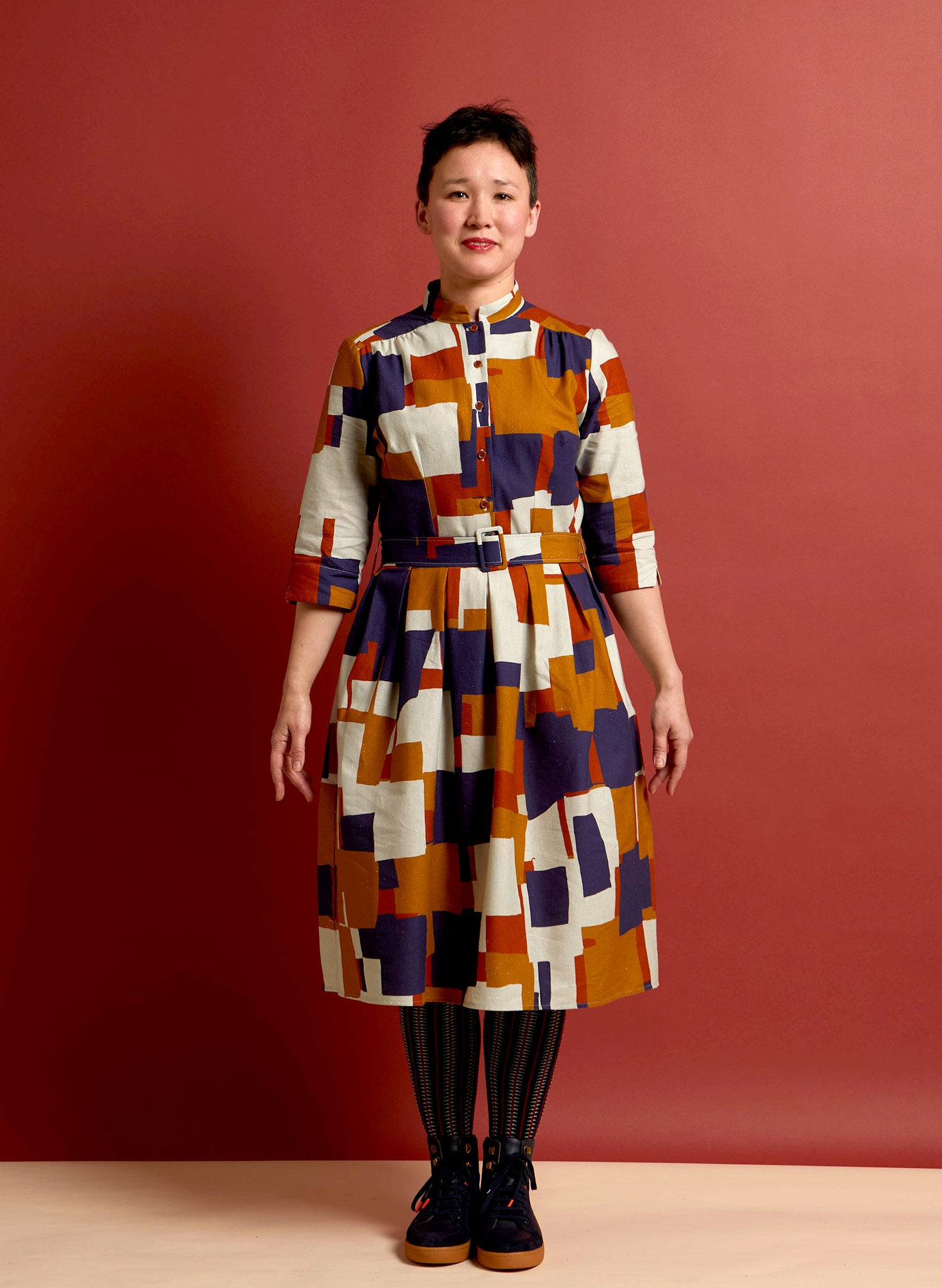 Cynthia - Boxes Dress