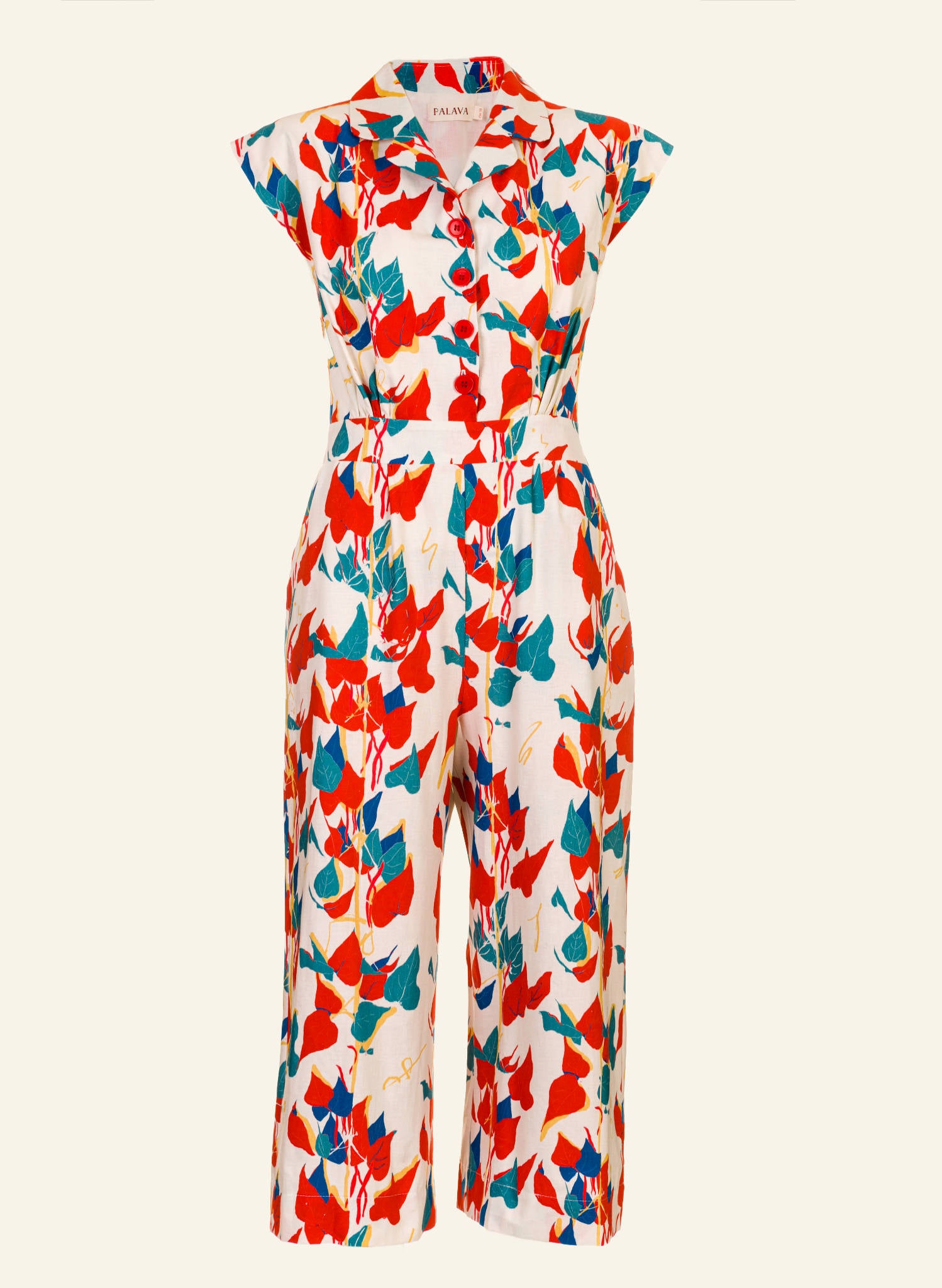 Francesca - Red Chillies Jumpsuit