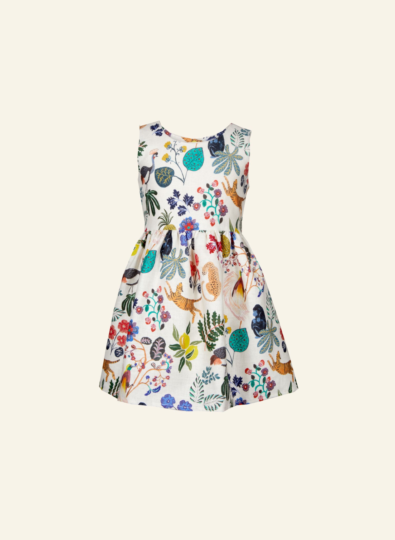 Martha Children's Dress - Paradise Garden