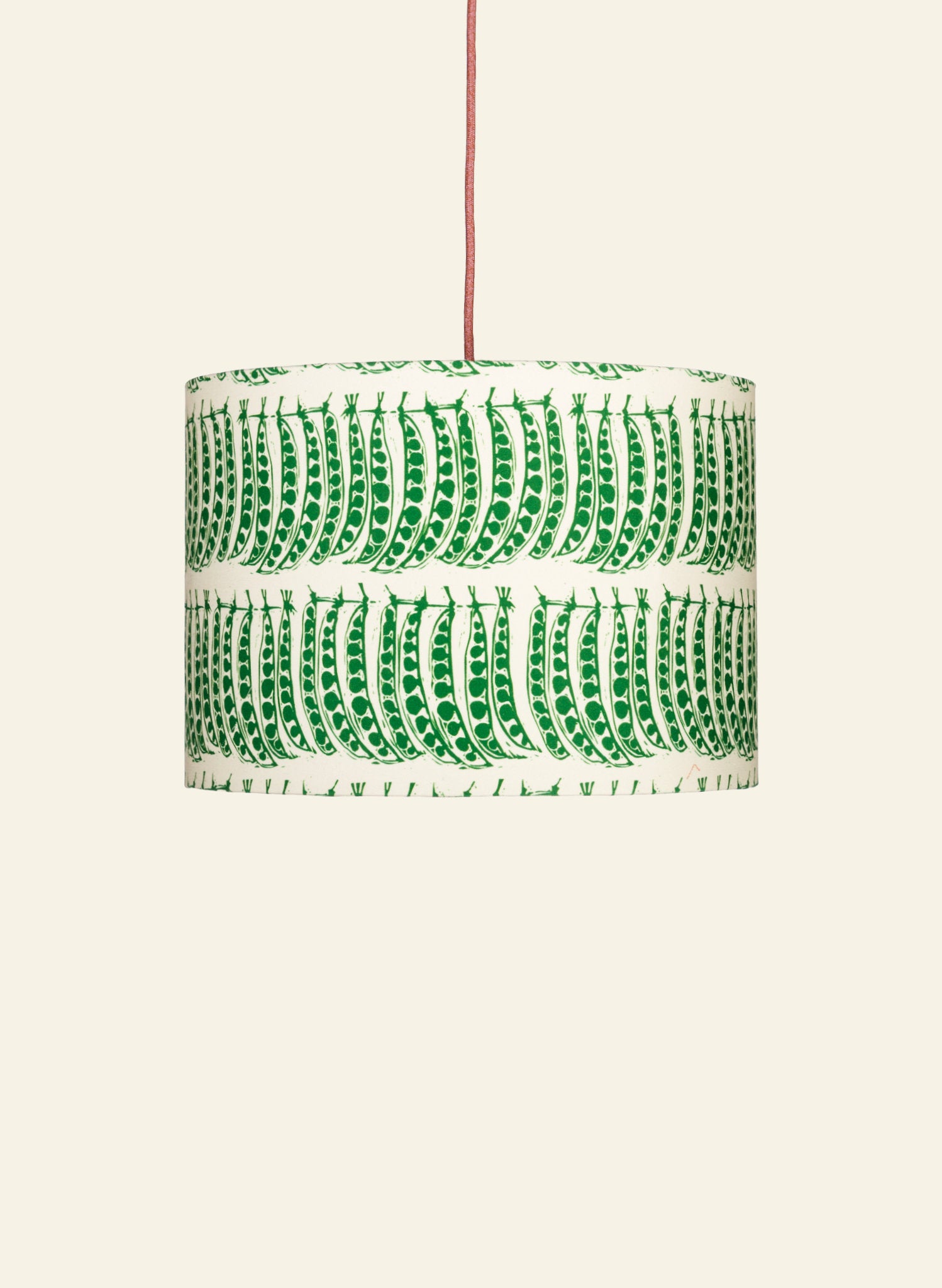 Drum Lampshade - Green Peas