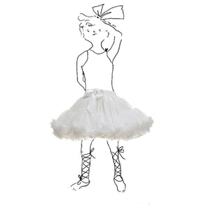 Children's Petticoat - White - Palava