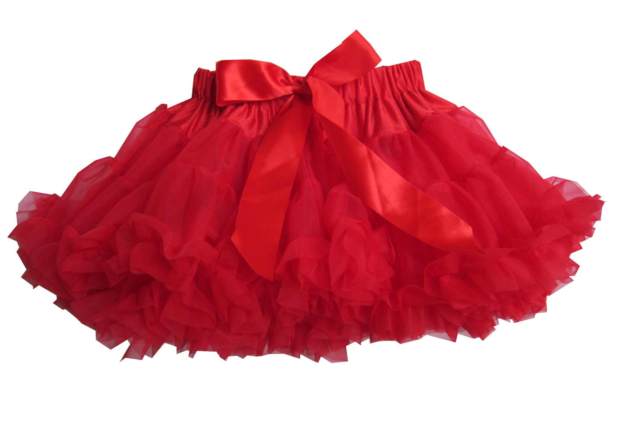 Children's Red Party Petticoat with Ribbon | Palava