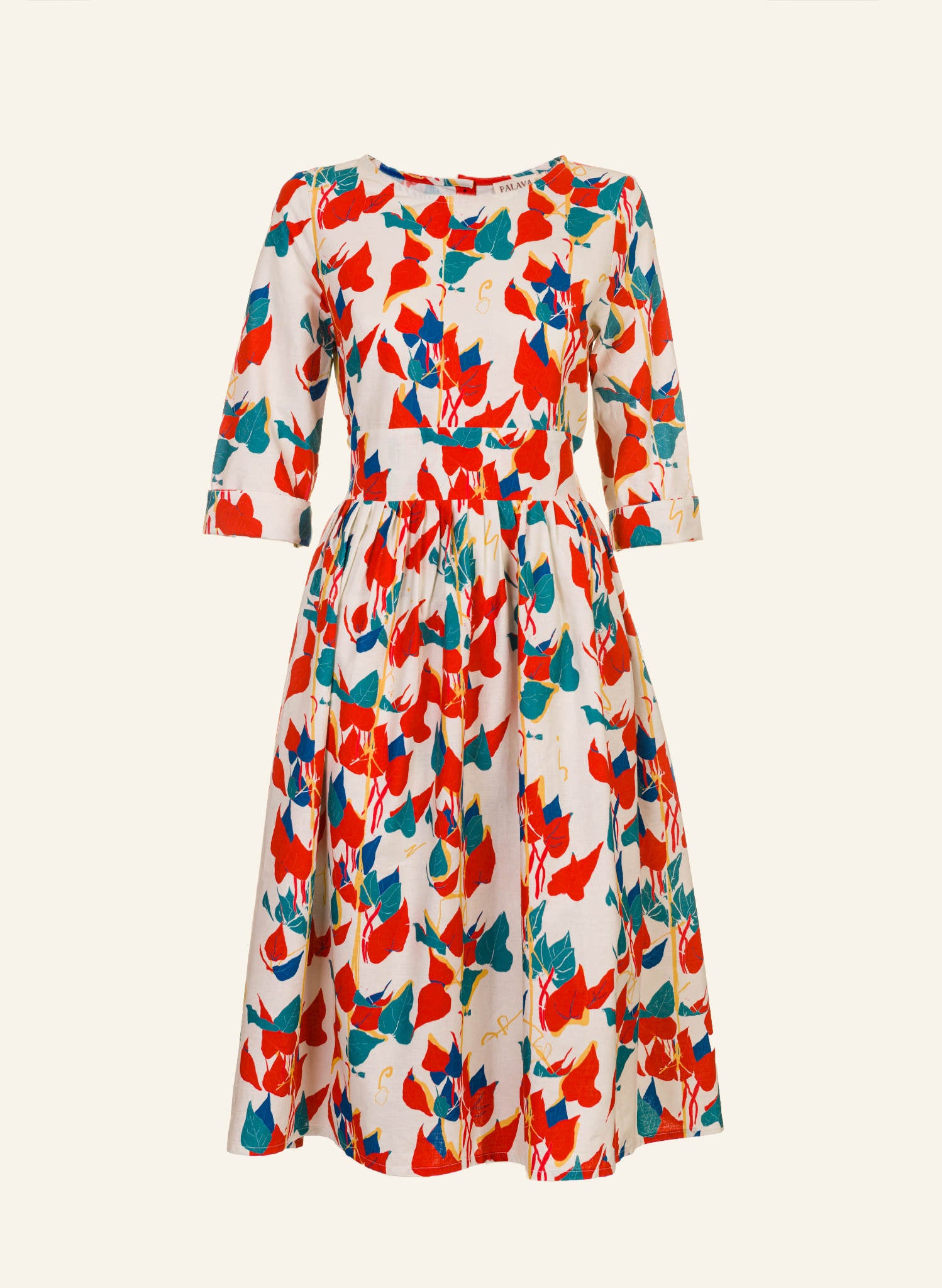 Philippa Dress - Red Chillies