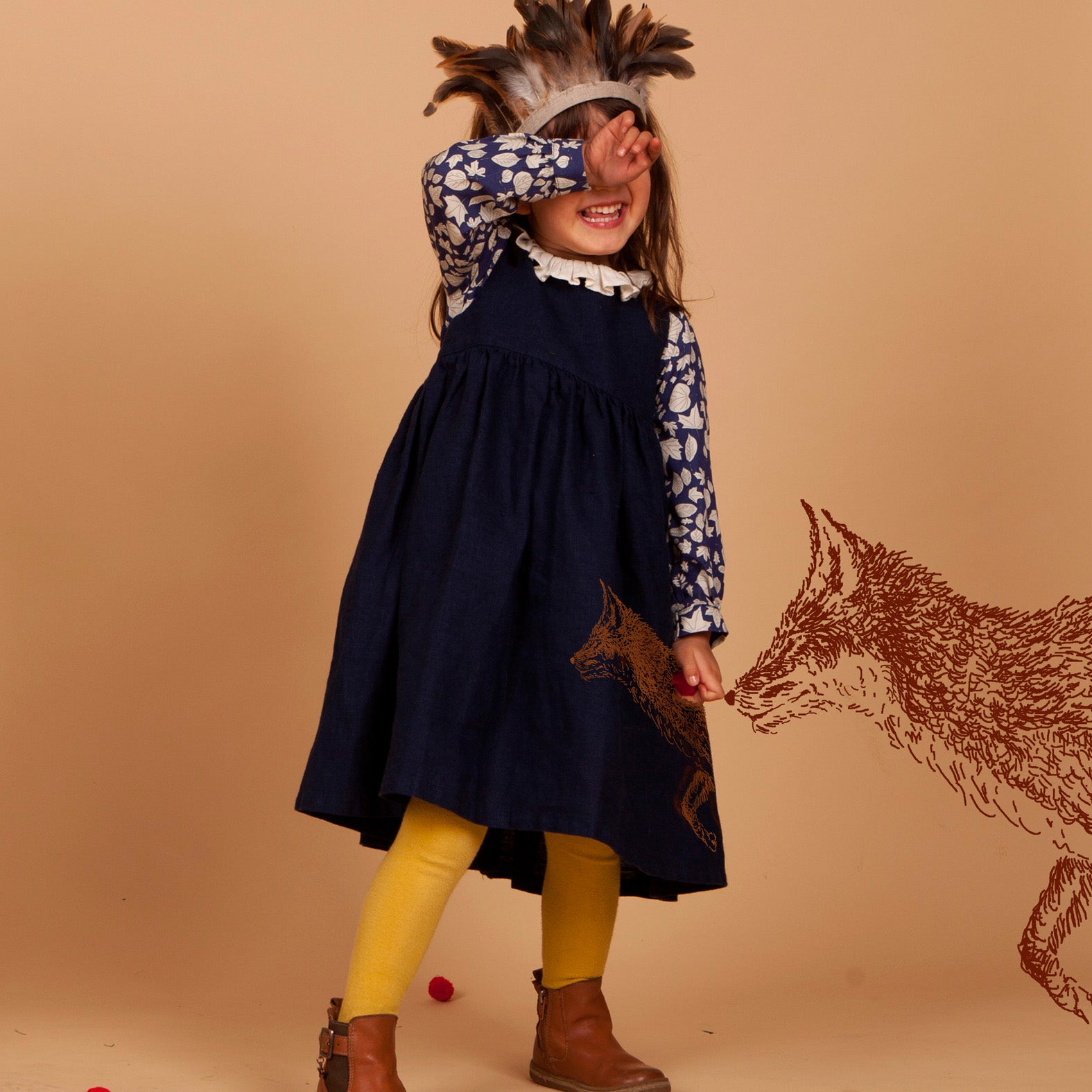 Rosie - Navy Fox - Palava